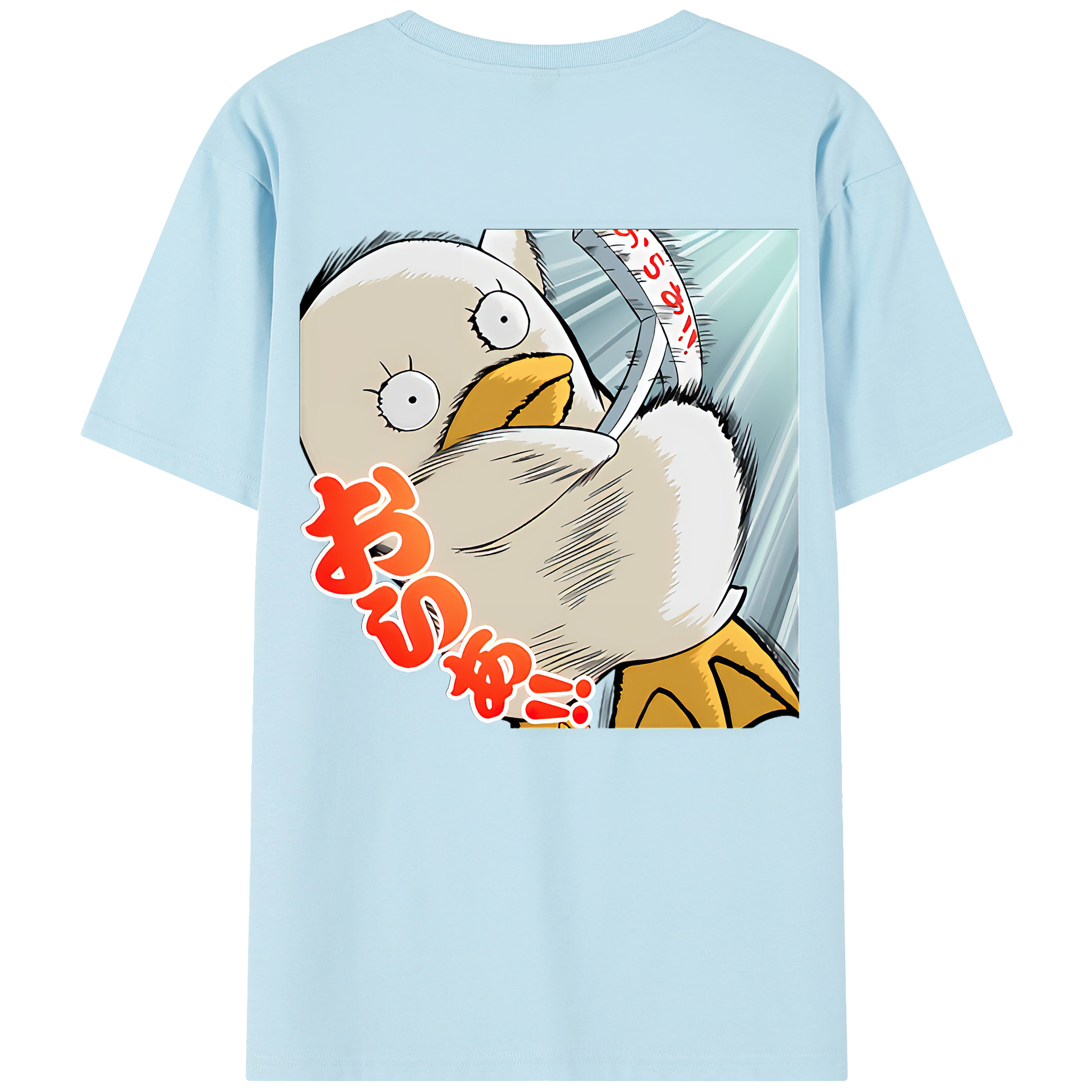 （画像用） ぎんたま 坂田銀時（さかたぎんとき） 神楽 志村新八（しむら しんぱち） GINTAMA Sakata Gintoki Kagura Shimura Shinpachi 綿100％半袖Tシャツ（背面プリント）